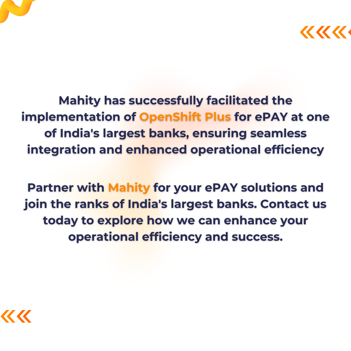 Implementation of OpenShift Plus for ePAY Solution